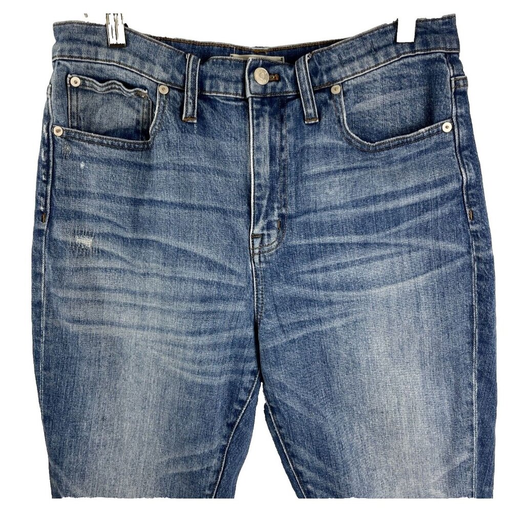 Madewell The High-Rise Slim Boyjean Distressed Jeans Women's Size 29